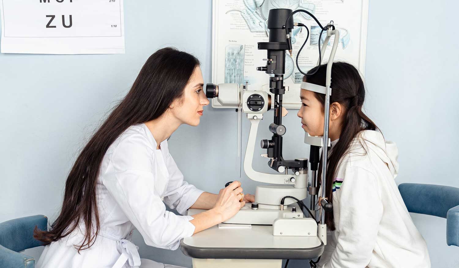 child eye exam